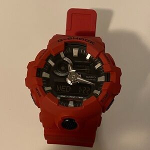 ❤️Good working Casio G-Shock Digital Watch - Red - 9/10 Condition❤️
